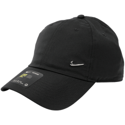 Unisex Caps - Nike Curve Peak Adjustable - Black-Silver