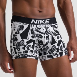 Unisex Leggings - Nike Essential Micro Trunk - White-Black-Black