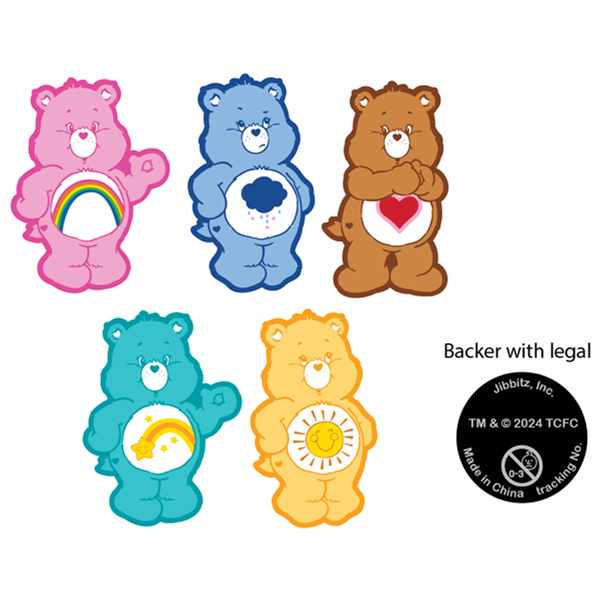 Crocs Jibbitz Care Bears 5 Pack Image 1 of 1. Tap to open photo gallery.