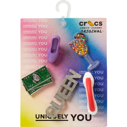 Unisex Sport Accessories - Crocs Jibbitz Drag Brunch 5 Pack - Multi Colour-Multi Colour