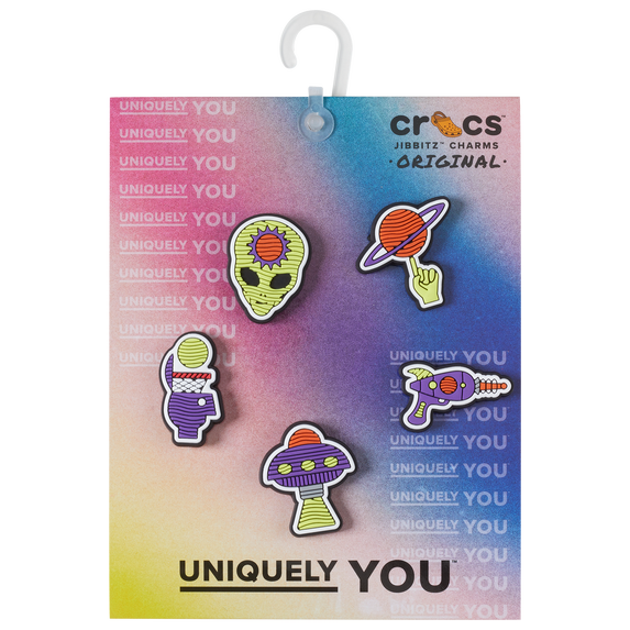 Crocs Extra Terrestrial 5 Pack Image 2 of 3. Tap to open photo gallery.
