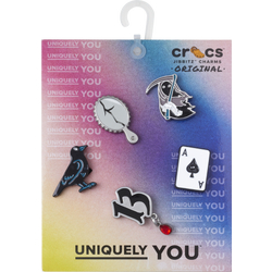 Unisex Sport Accessories - Crocs Unlucky Vibes 5 Pack - Multi Colour-Multi Colour