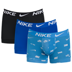 Unisex Underwear - Nike Essential Trunk 3 Pack - Uni Blue-Royal Blue-Black