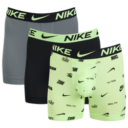 Unisex Underwear - Nike Essential Boxer Brief 3Pck - Lime Blast-Black-Cool Grey