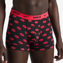 Unisex Underwear - Nike Everyday Trunk 3 Pack - Red-Wolf Grey-Black