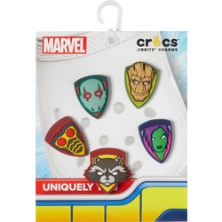 Unisex Sport Accessories - Crocs Jibbitz Guardians of The Galaxy 5 Pack - Multi Colour-Multi Colour