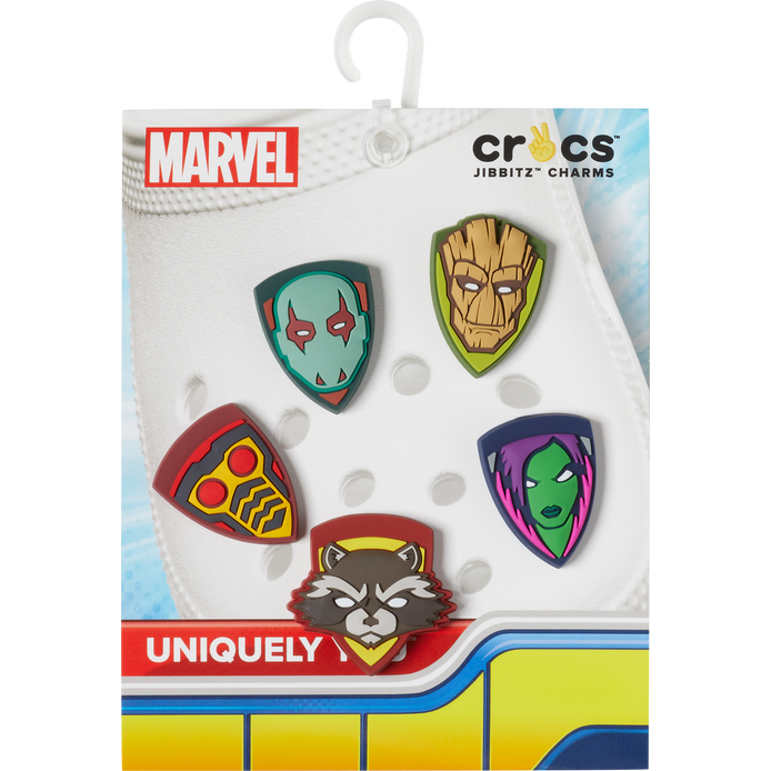 Crocs Jibbitz Guardians of The Galaxy 5 Pack Image 1 of 4. Tap to open photo gallery.