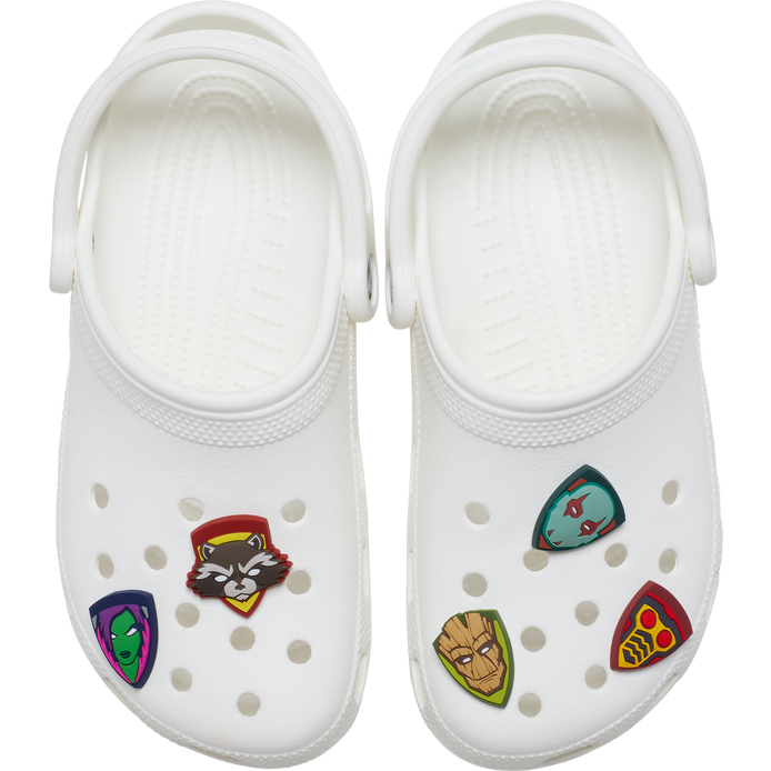 Crocs Jibbitz Guardians of The Galaxy 5 Pack Image 4 of 4. Tap to open photo gallery.