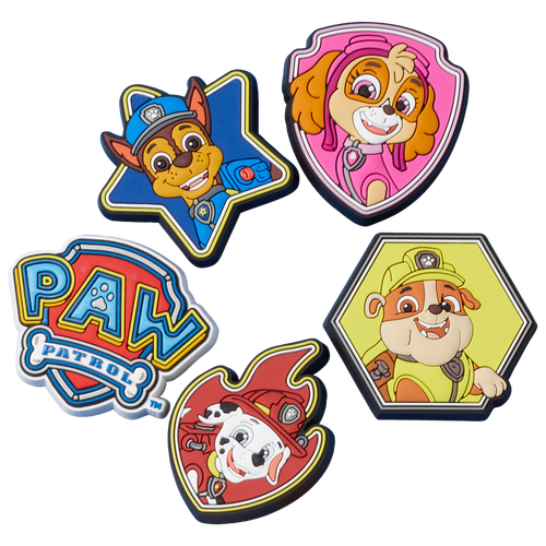 Crocs Jibbitz Paw Patrol 5 Pack Image 2 of 3. Tap to open photo gallery.
