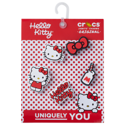 Unisex Sport Accessories - Crocs Jibbitz Hello Kitty 5 Pack - Multi Colour-Multi Colour