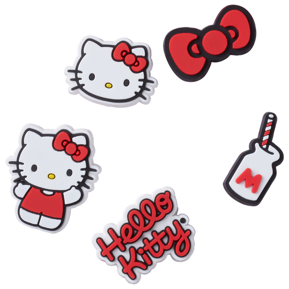 Crocs Jibbitz Hello Kitty 5 Pack Image 2 of 3. Tap to open photo gallery.