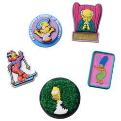 Unisex Sport Accessories - Crocs The Simpsons Meme 5Pck - Multi Colour-Multi Colour
