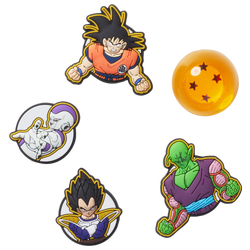 Unisex Sport Accessories - Crocs Dragon Ball Z 5 Pack - Multi Colour-Multi Colour