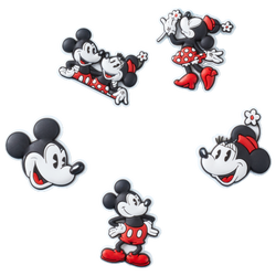 Unisex Sport Accessories - Crocs Mickey And Minnie 5Pck - Multi Colour-Multi Colour