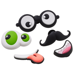 Unisex Sport Accessories - Crocs Build Your Own Faces 5 Pack - Multi Colour-Multi Colour