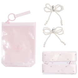 Unisex Sport Accessories - adidas Originals Ribbon  Laces & Charms - Clear Pink-Clear Pink