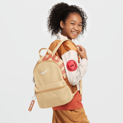 Unisex Bags - Nike Brasilia JDI Kids Mini Backpack - Sesame-Dark Russet-White