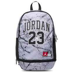 Unisex Bags - Jordan Jersey Backpack (27L) - Cement Grey-Black