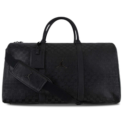 Unisex Bags - Jordan Monogram Large Duffle Bag - Black-Black