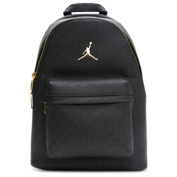 Unisex Bags - Jordan Monogram Backpack - Black-Gold