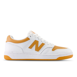 Men Shoes - New Balance 480 - White-Orange-Orange