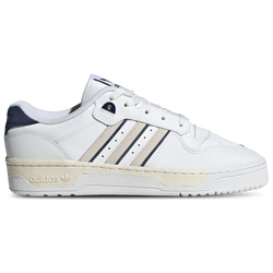 Men Shoes - adidas Rivalry Low - White-Collegiate Navy-Off White