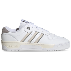 Men Shoes - adidas Rivalry Low - White-Grey Three-Off White