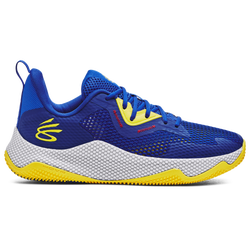 Men Shoes - Under Armour Curry HOVR Splash 3 - Royal-Versa Blue-Taxi