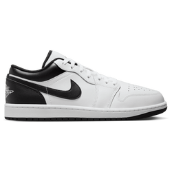 Men Shoes - Jordan 1 Low - White-Black-White