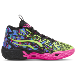 Men Shoes - Puma MB.04 - Black-Luminous Pink-Electric Lime