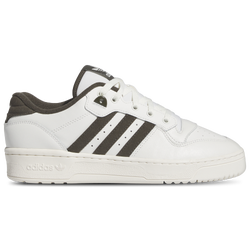 Men Shoes - adidas Rivalry Low - Core White-Shadow Olive-Off White