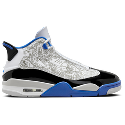 Men Shoes - Jordan Dub Zero - White-Game Royal-Black