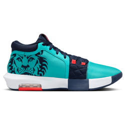Men Shoes - Nike LeBron Witness 8 - Dusty Cactus-Bright Crimson-Obsidian