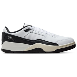Men Shoes - Jordan Flight Court - White-Black-Sail