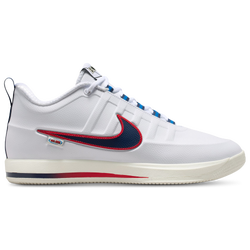 Men Shoes - Nike Book 2 - White-Midnight Navy-Fireberry