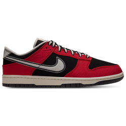 Men Shoes - Nike Dunk Low Retro - Black-Sail-University Red