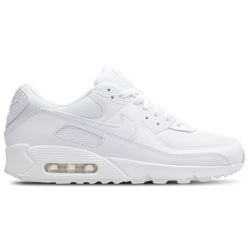 Men Shoes - Nike Air Max 90 - White-White-Grey