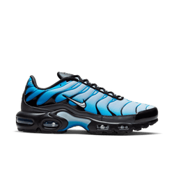 Men Shoes - Nike Tuned 1 - Black-Metallic Silver-Neptune Blue