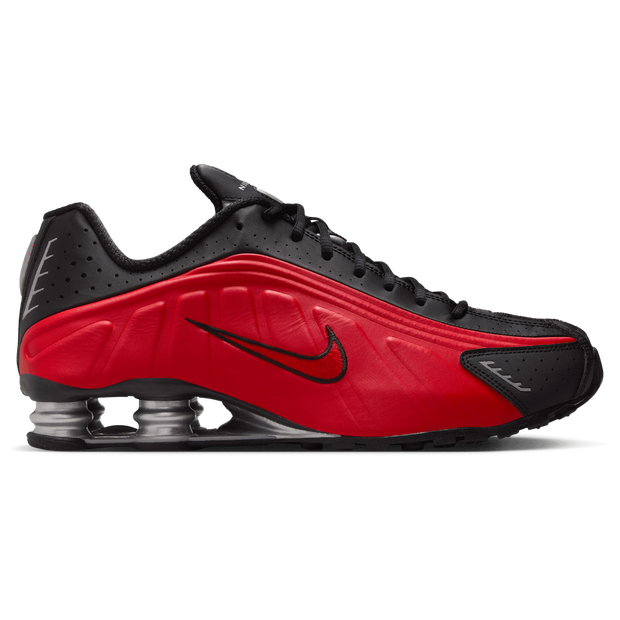 Nike Shox R4 University Red Black Metallic Silver - HQ1988-600