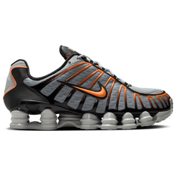 Men Shoes - Nike Shox TL - Lt Smoke Grey-Brt Mandarin-Black