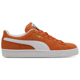 Suede - Men - Cayenne Pepper / White