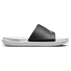 Homme Tongues et Sandales - Jordan Jumpman Slide - Black-White-White