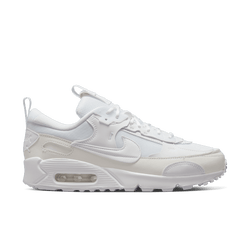 Women Shoes - Nike Air Max 90 Futura - White-White-White