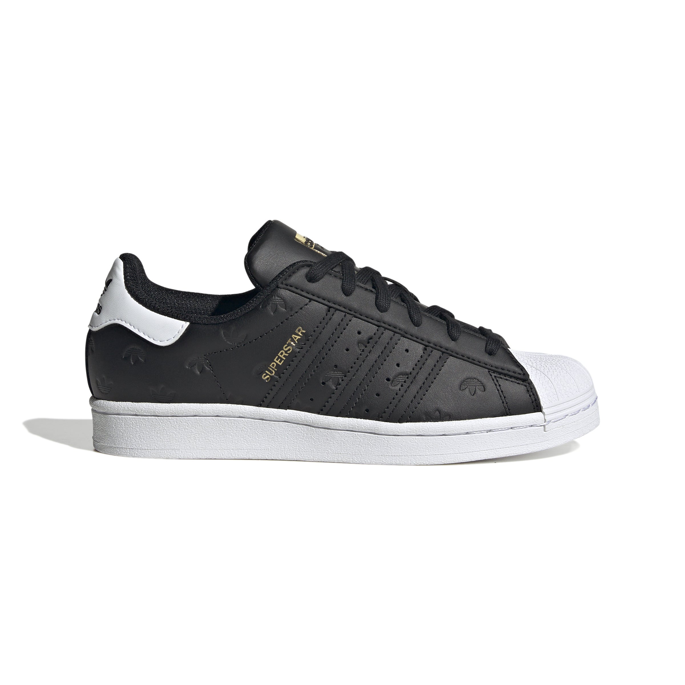 Adidas superstar black clearance nz