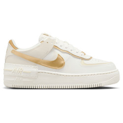 Women Shoes - Nike Air Force 1 - Sail-Mtlc Gold