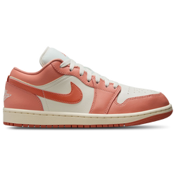 Women Shoes - Jordan 1 Low - Sail-Madder Root-Lt Madder Root