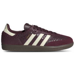 Women Shoes - adidas Samba OG - Maroon-Cream White-Gold Met
