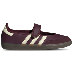 Women Shoes - adidas Samba - Maroon-Cream White-Gold Met