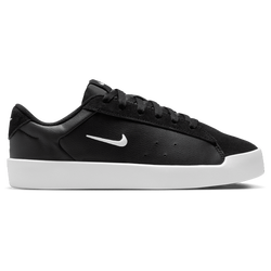 Women Shoes - Nike Tennis Court - Black-White-Black