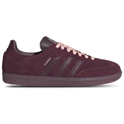 Women Shoes - adidas Samba OG - Maroon-Maroon-Vapour Grey Metallic